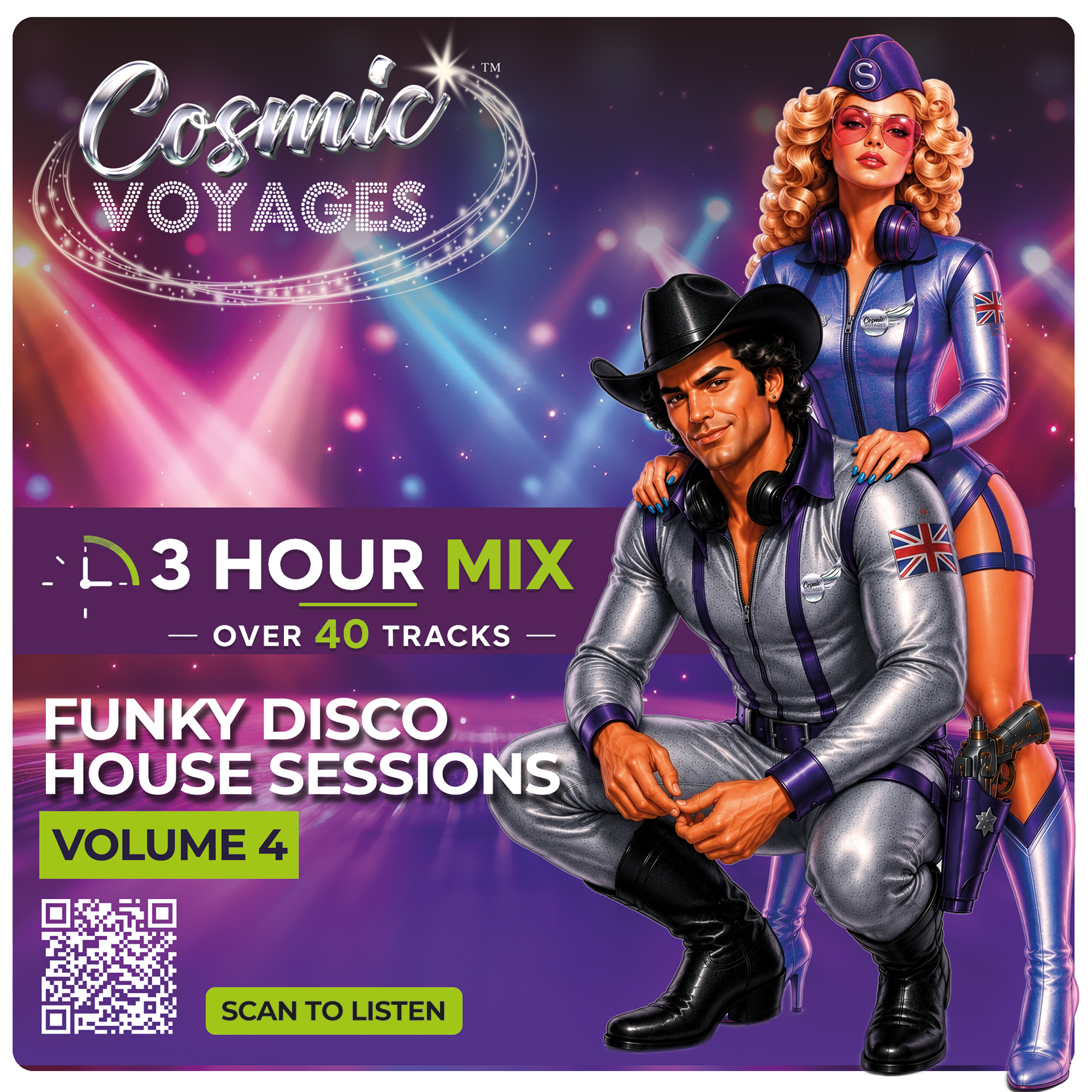 Cosmic Voyages Funky Disco House Vol 4