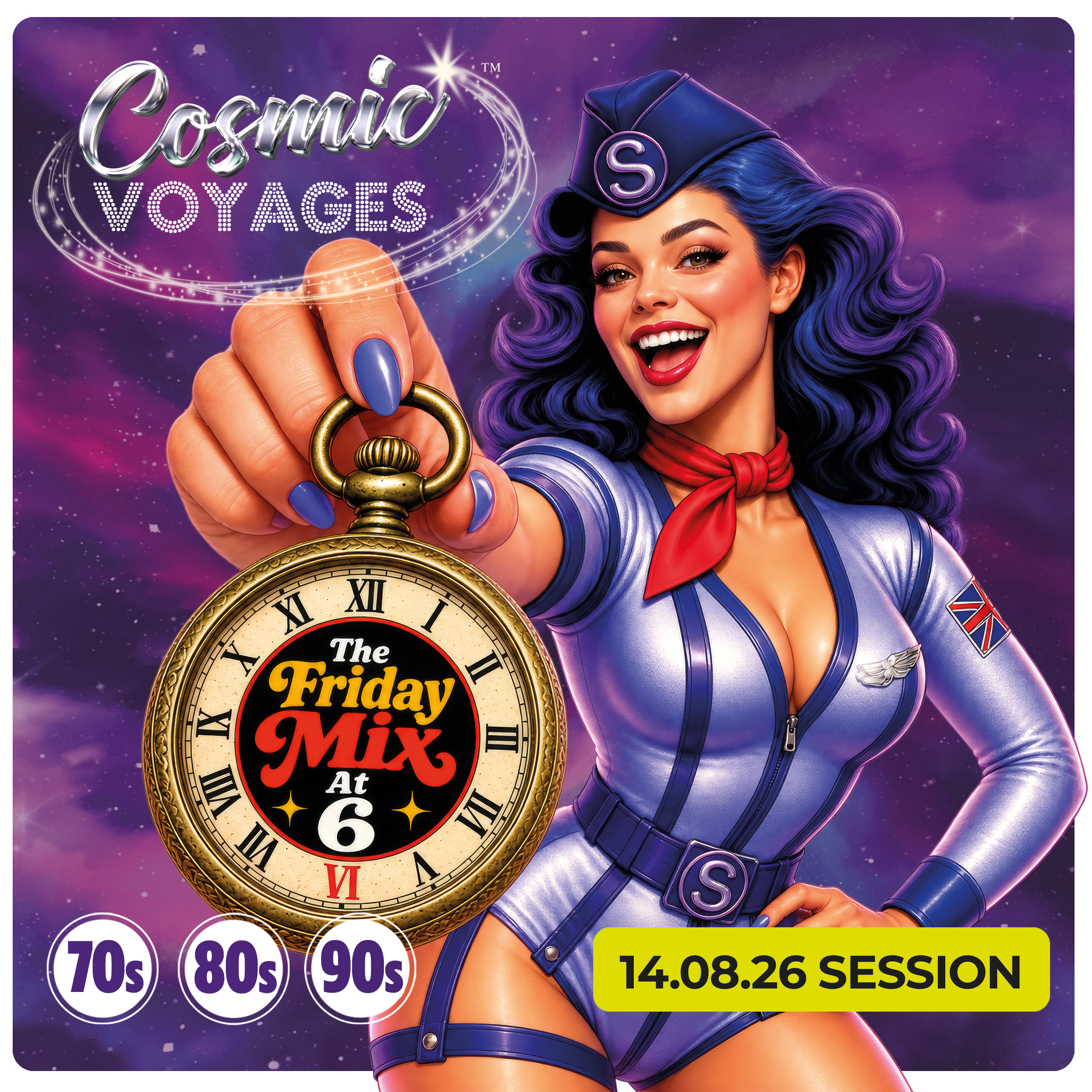Cosmic Voyages Friday Mix at Six 14-08-2026 