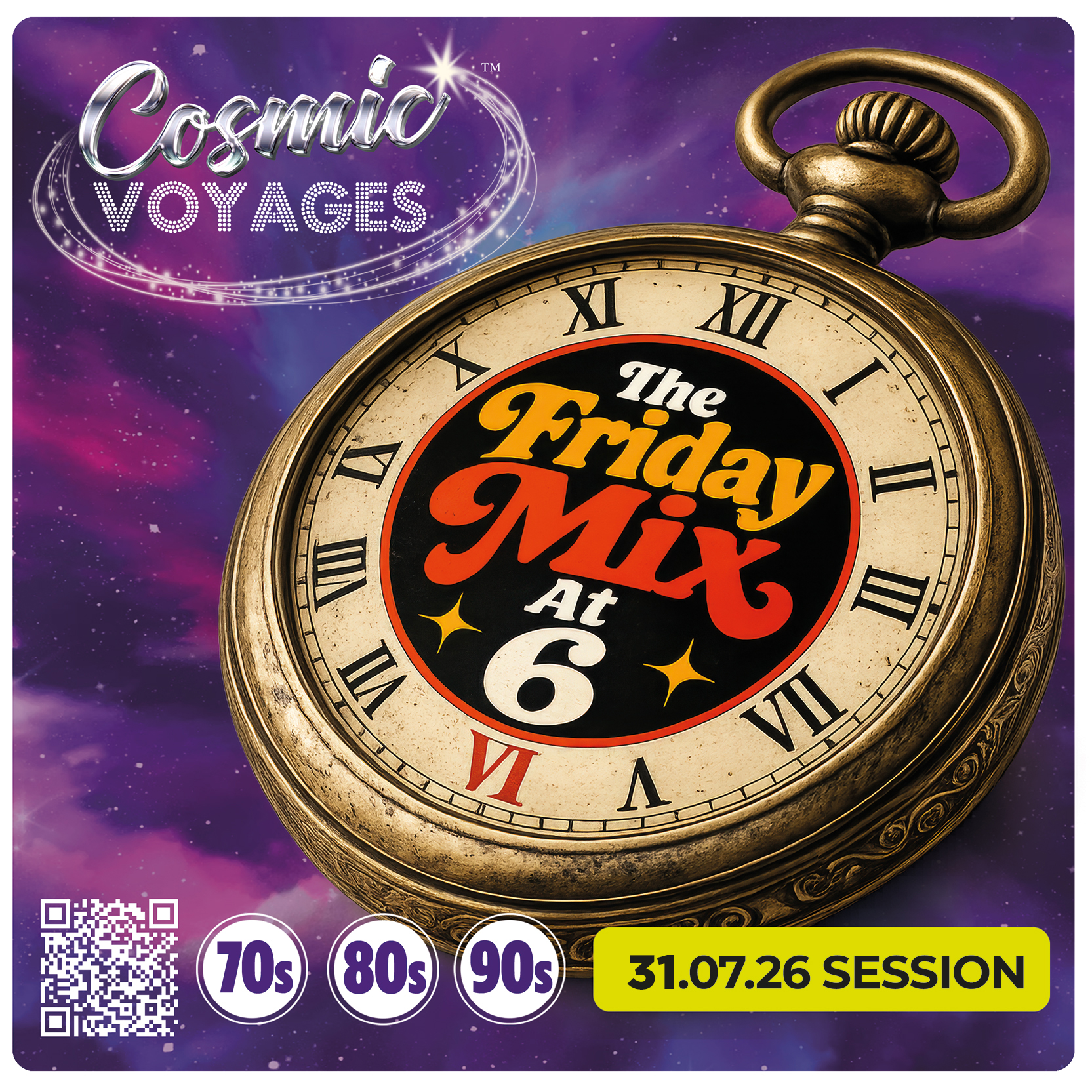 Cosmic Voyages Friday Mix at Six 31-07-2026 